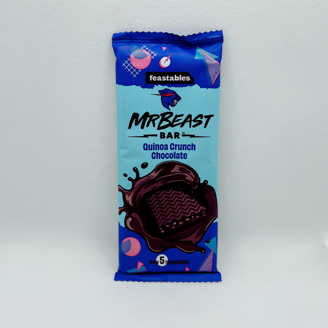 MrBeast Schokolade Quinoa Crunch Chocolate, 60g