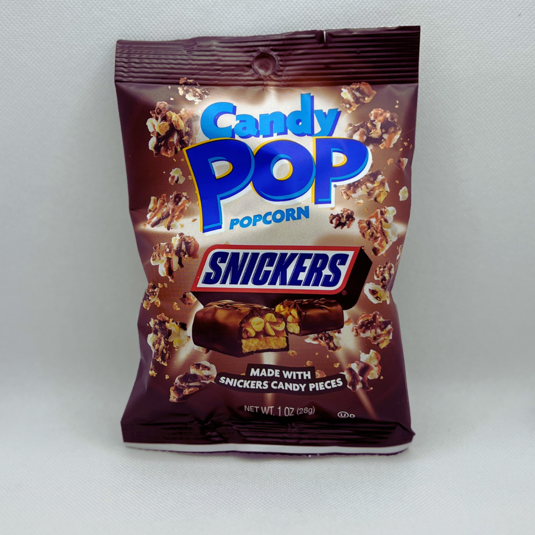 Candy Pop Popcorn Snickers, 28g